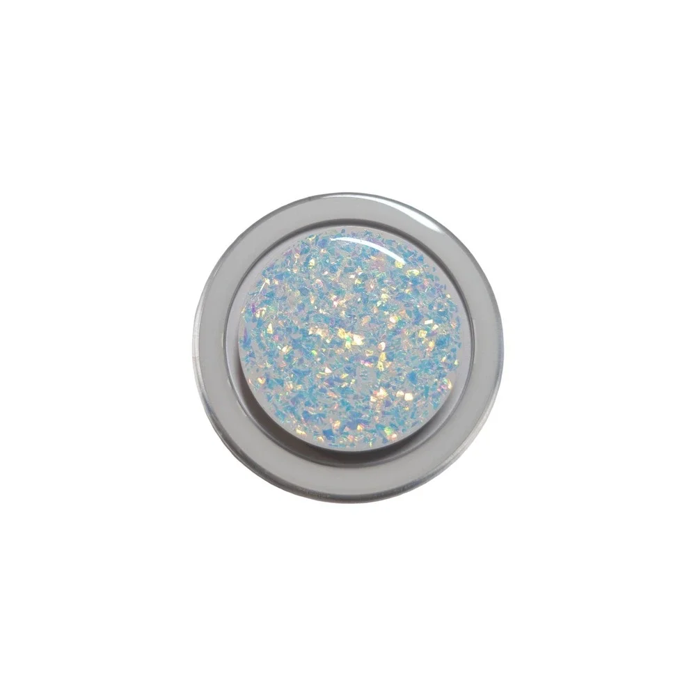 41-R PopSockets Magsafe Phone Grip & Stand - White/Clear/Glitter (Referb) ⬇️